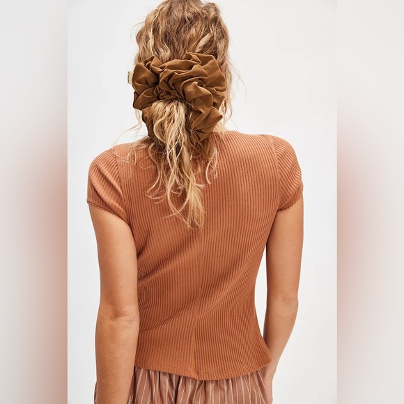 Free People Most Wanted Cardi in Terra Cotta. NWT! - Picture 3 of 4